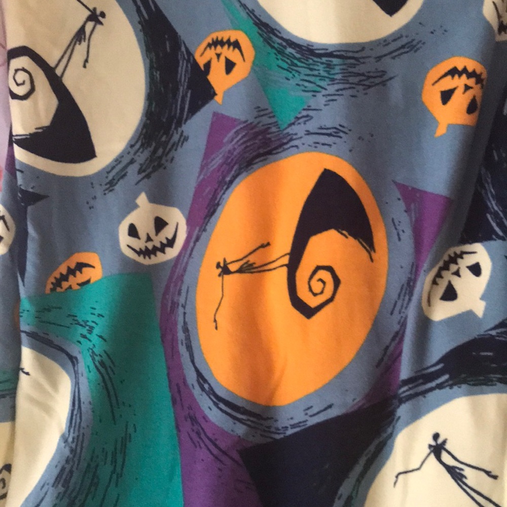 LuLaRoe Nightmare Before Christmas TC Leggings